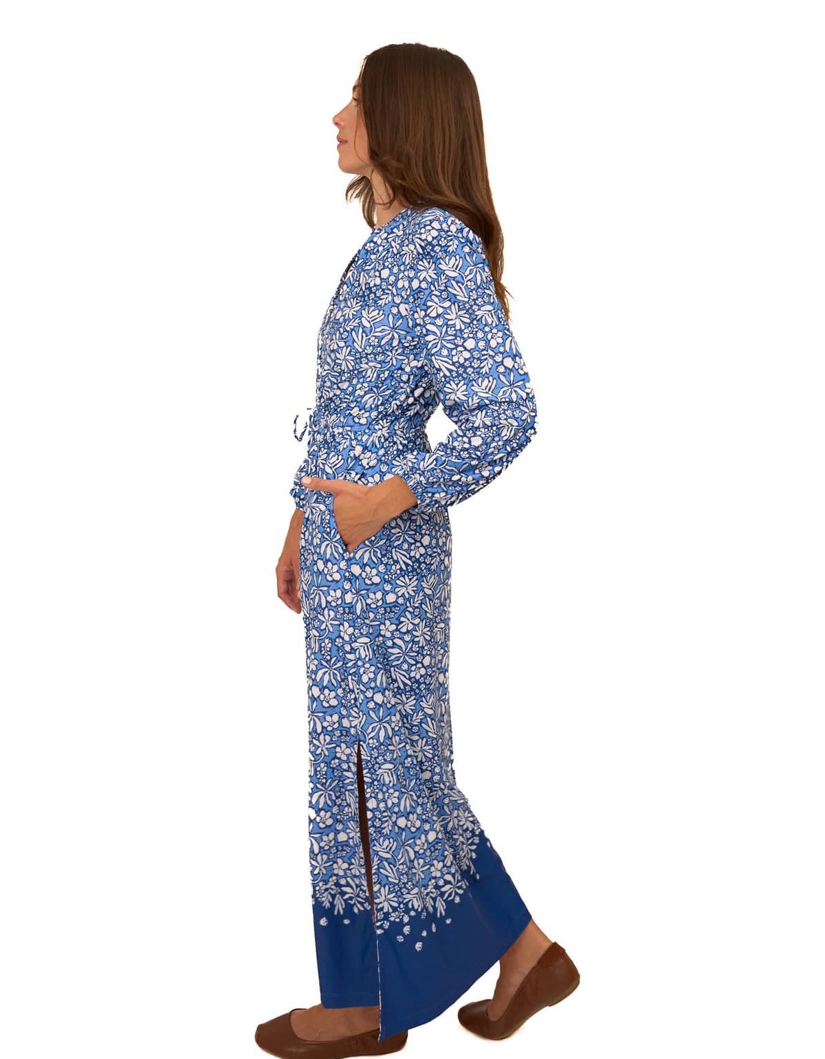 Button Down Maxi Dress