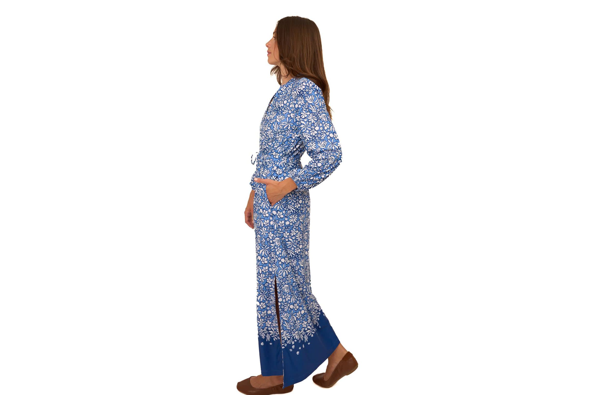Button Down Maxi Dress