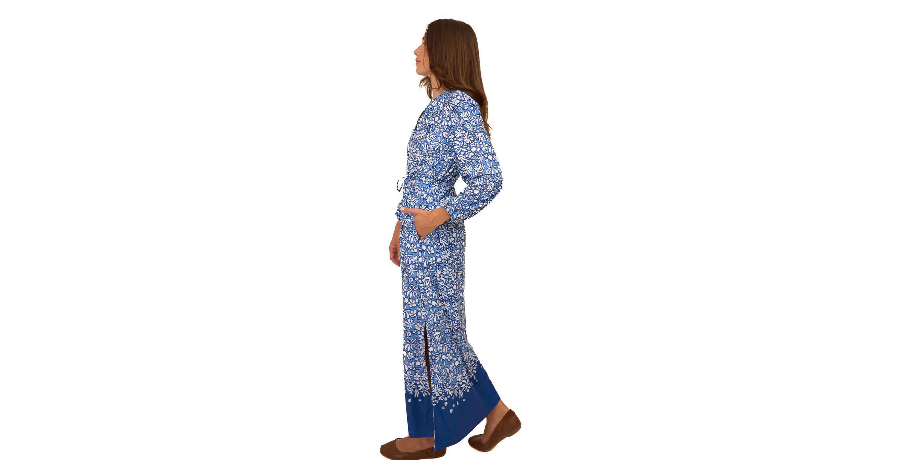 Button Down Maxi Dress