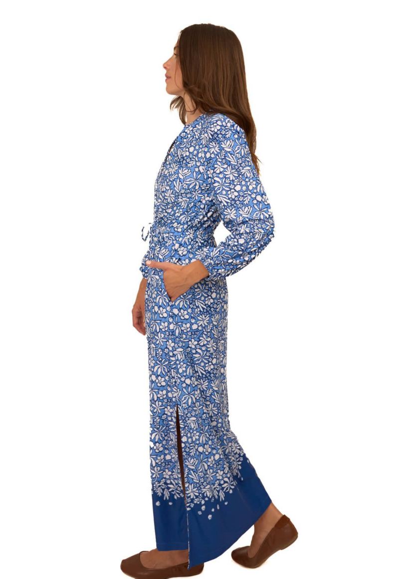Button Down Maxi Dress