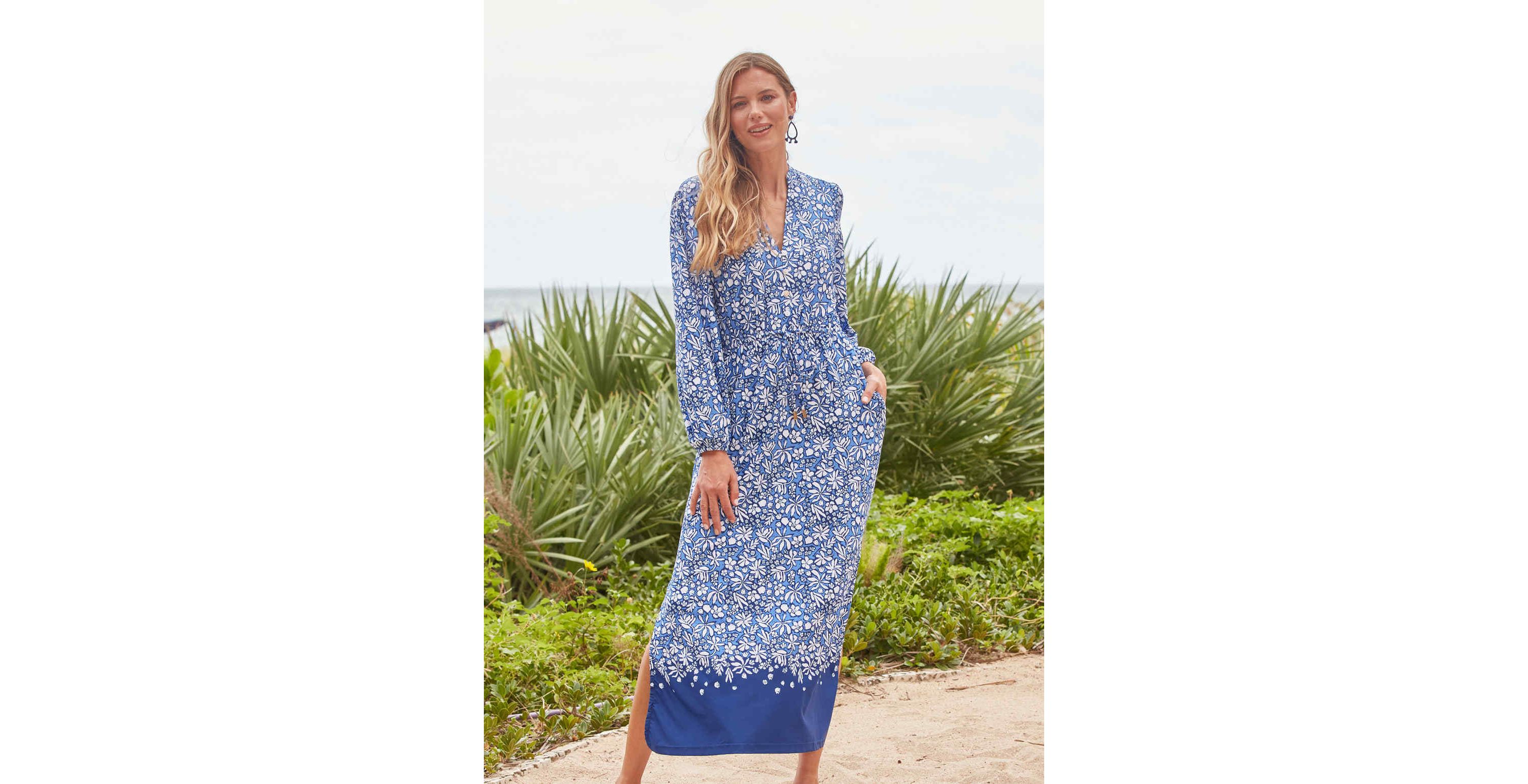 Button Down Maxi Dress