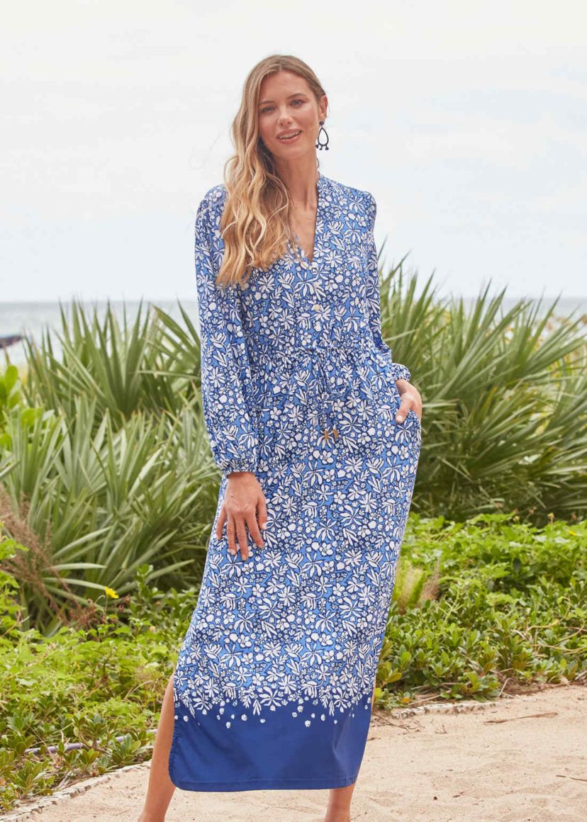 Button Down Maxi Dress