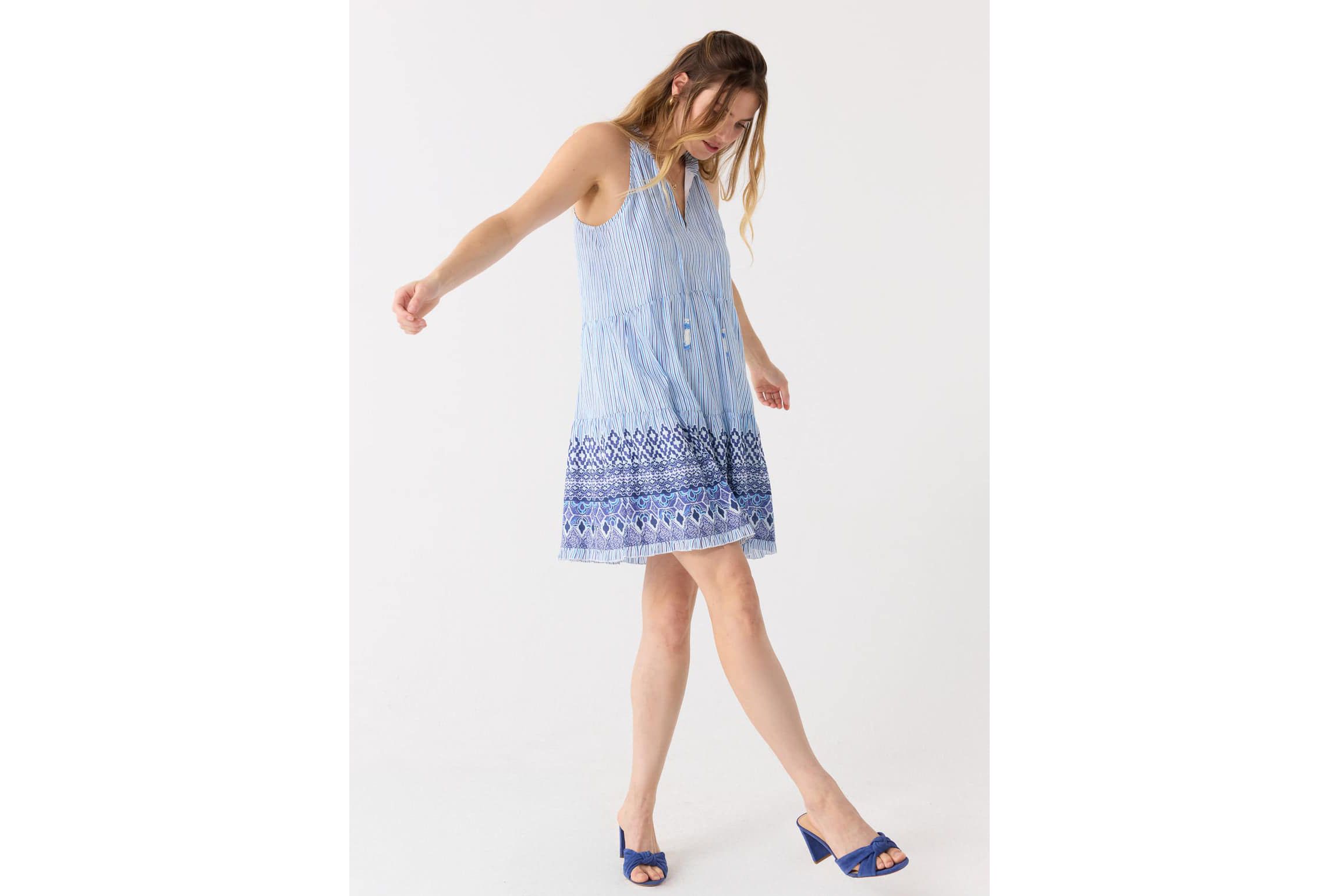 Sleeveless Tiered Dress
