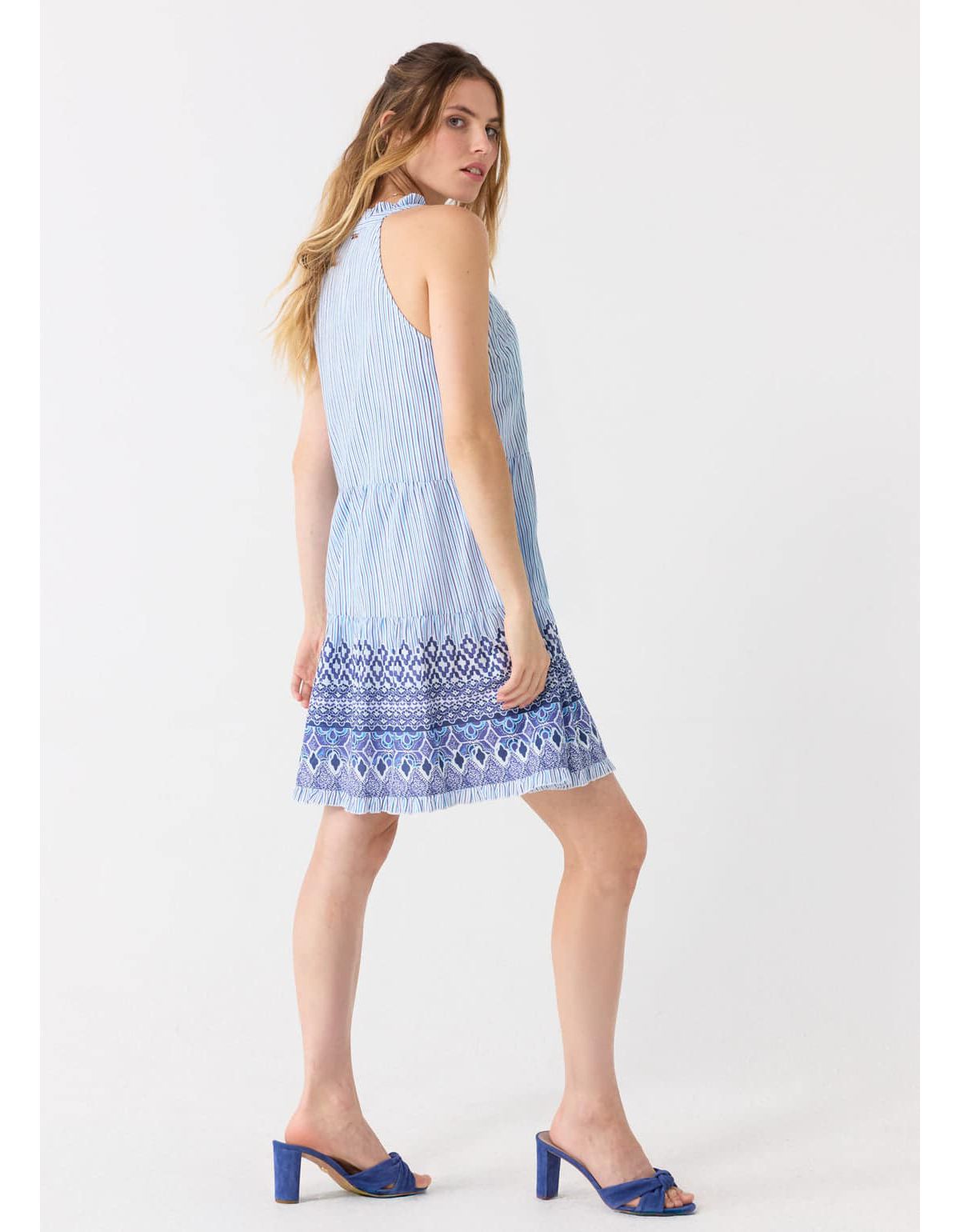 Sleeveless Tiered Dress