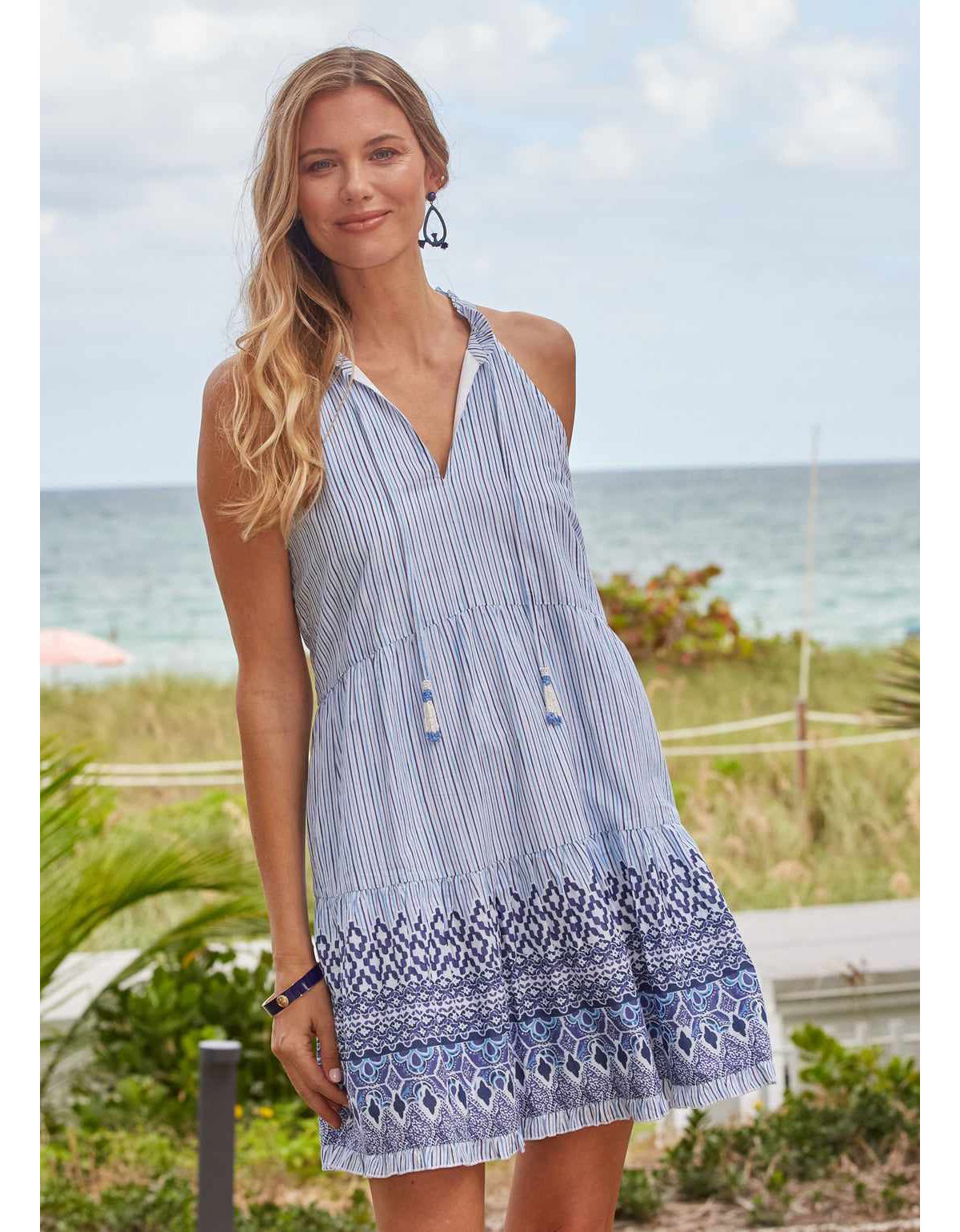 Sleeveless Tiered Dress