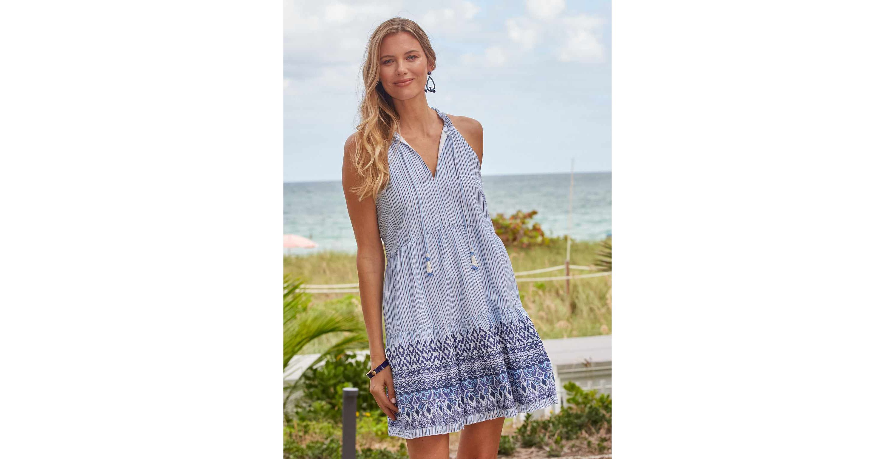 Sleeveless Tiered Dress