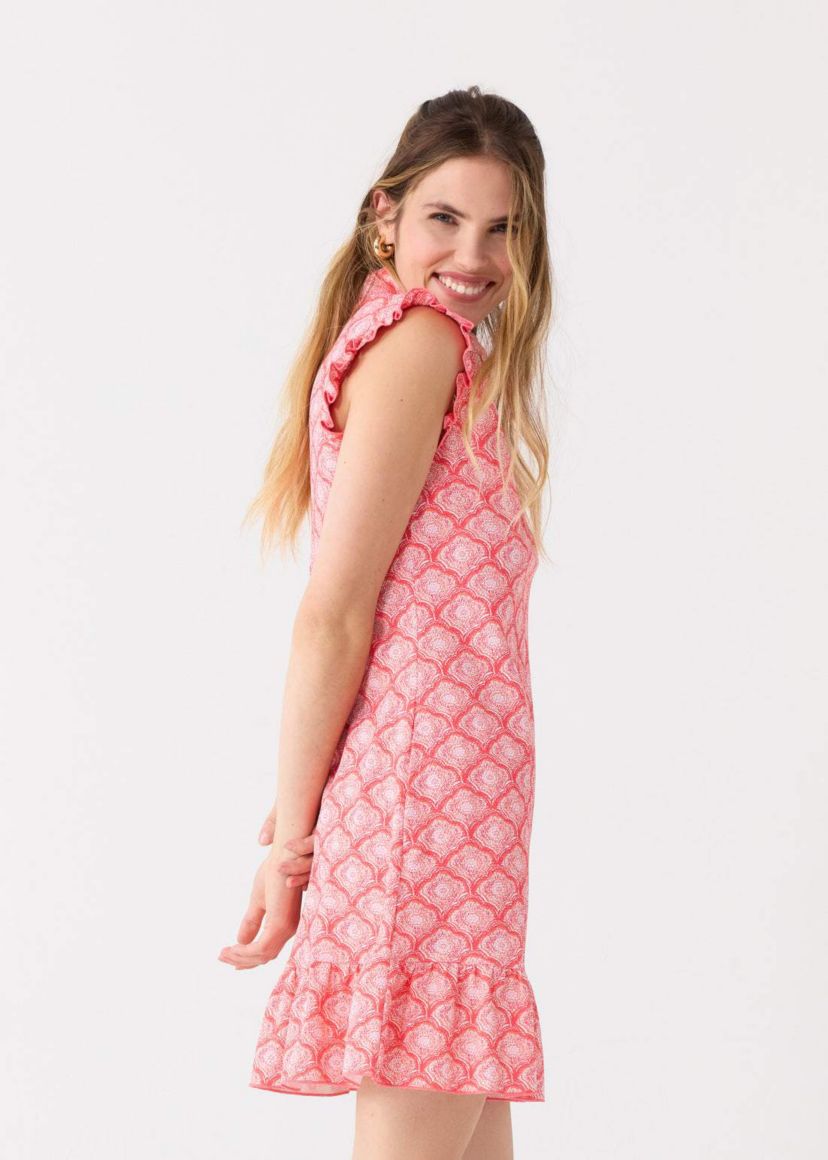 Sleeveless Ruffle Sport Dress