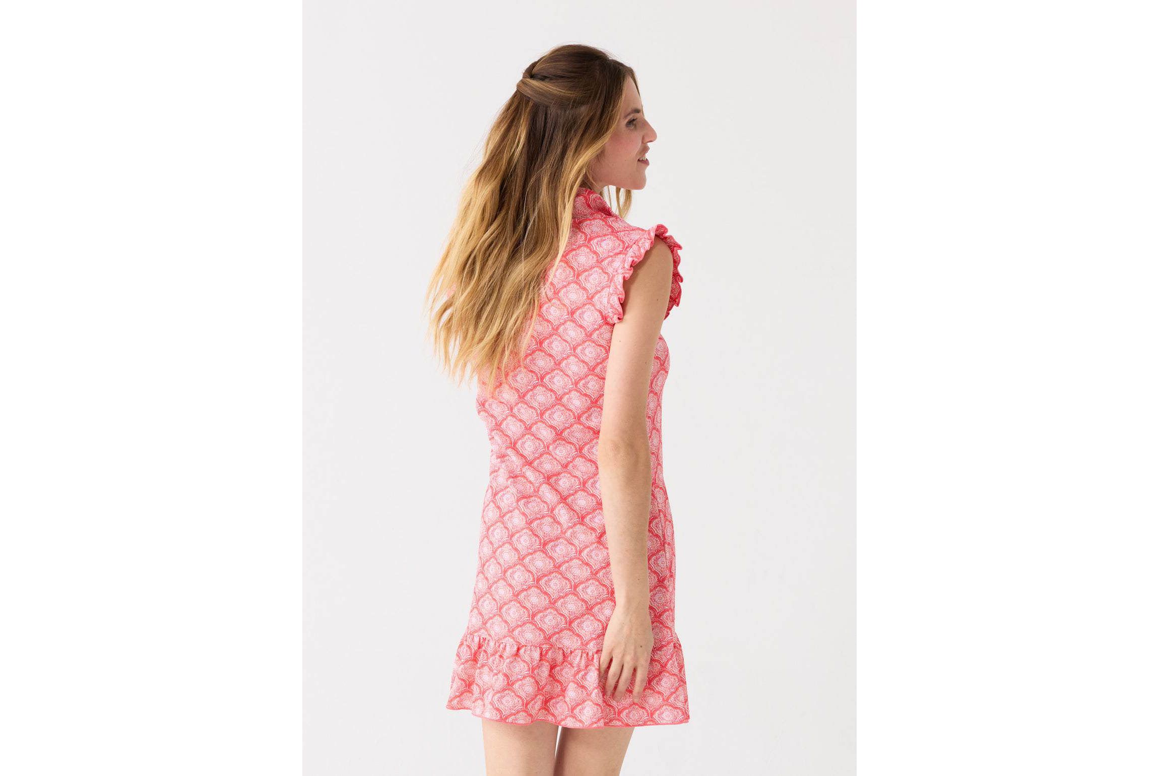Sleeveless Ruffle Sport Dress