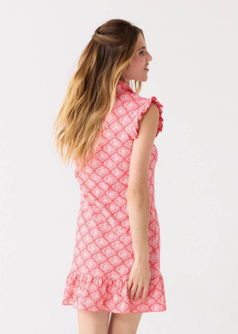 Sleeveless Ruffle Sport Dress