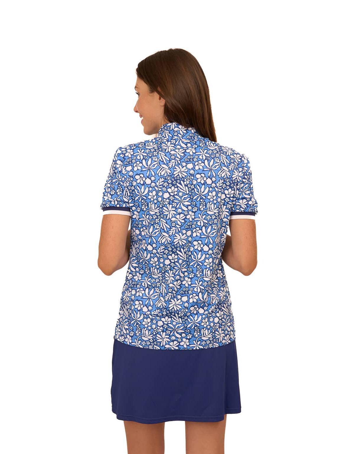 Short Sleeve Collared 1/4 Zip