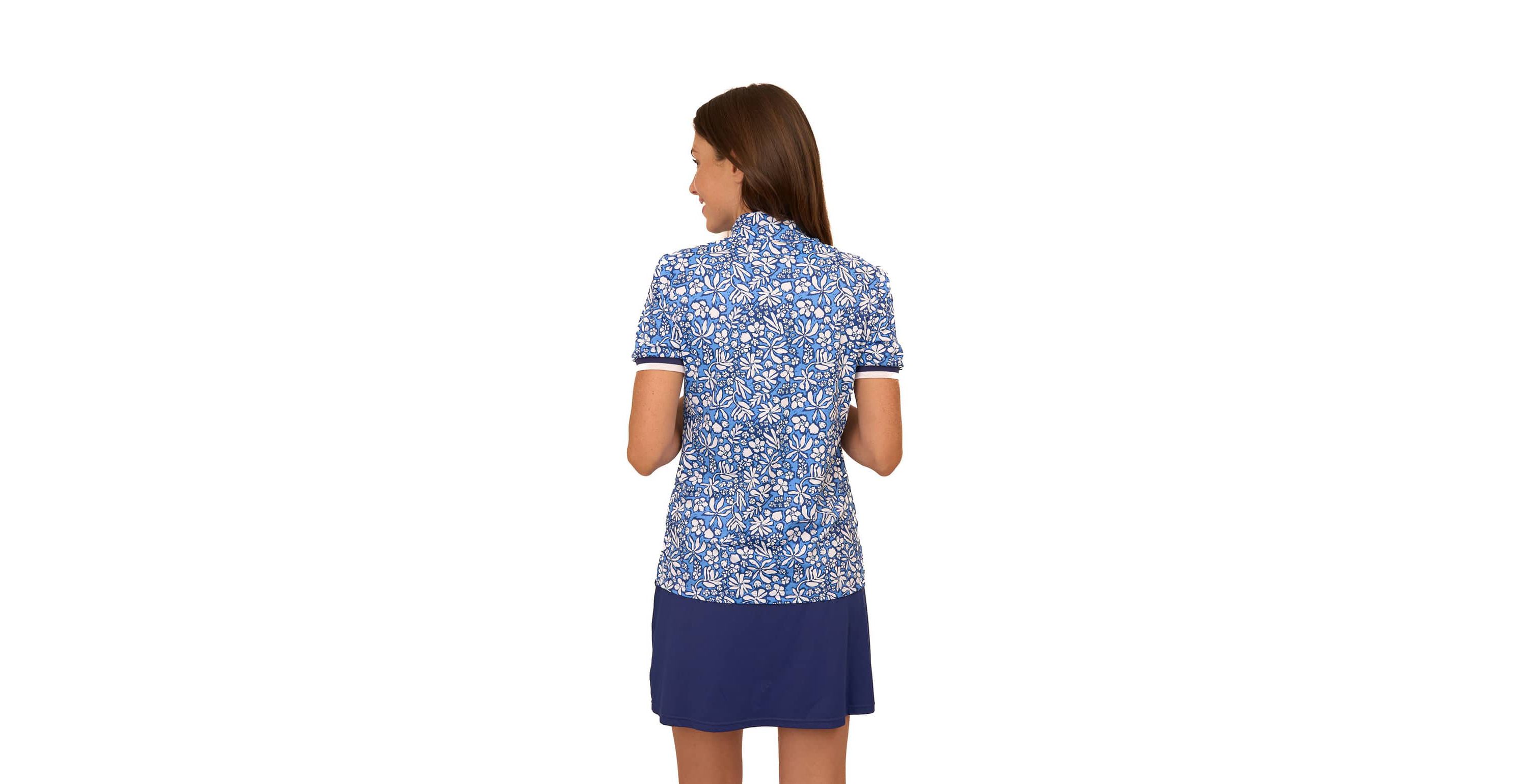 Short Sleeve Collared 1/4 Zip