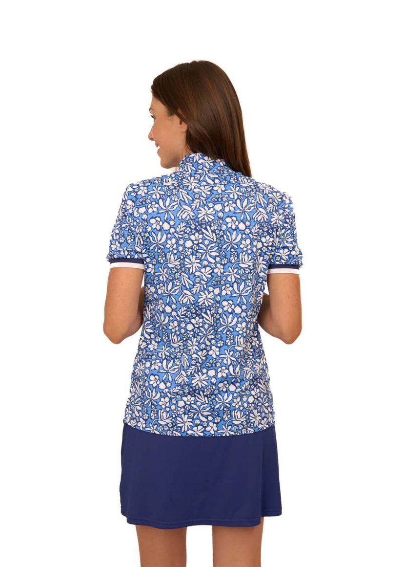 Short Sleeve Collared 1/4 Zip