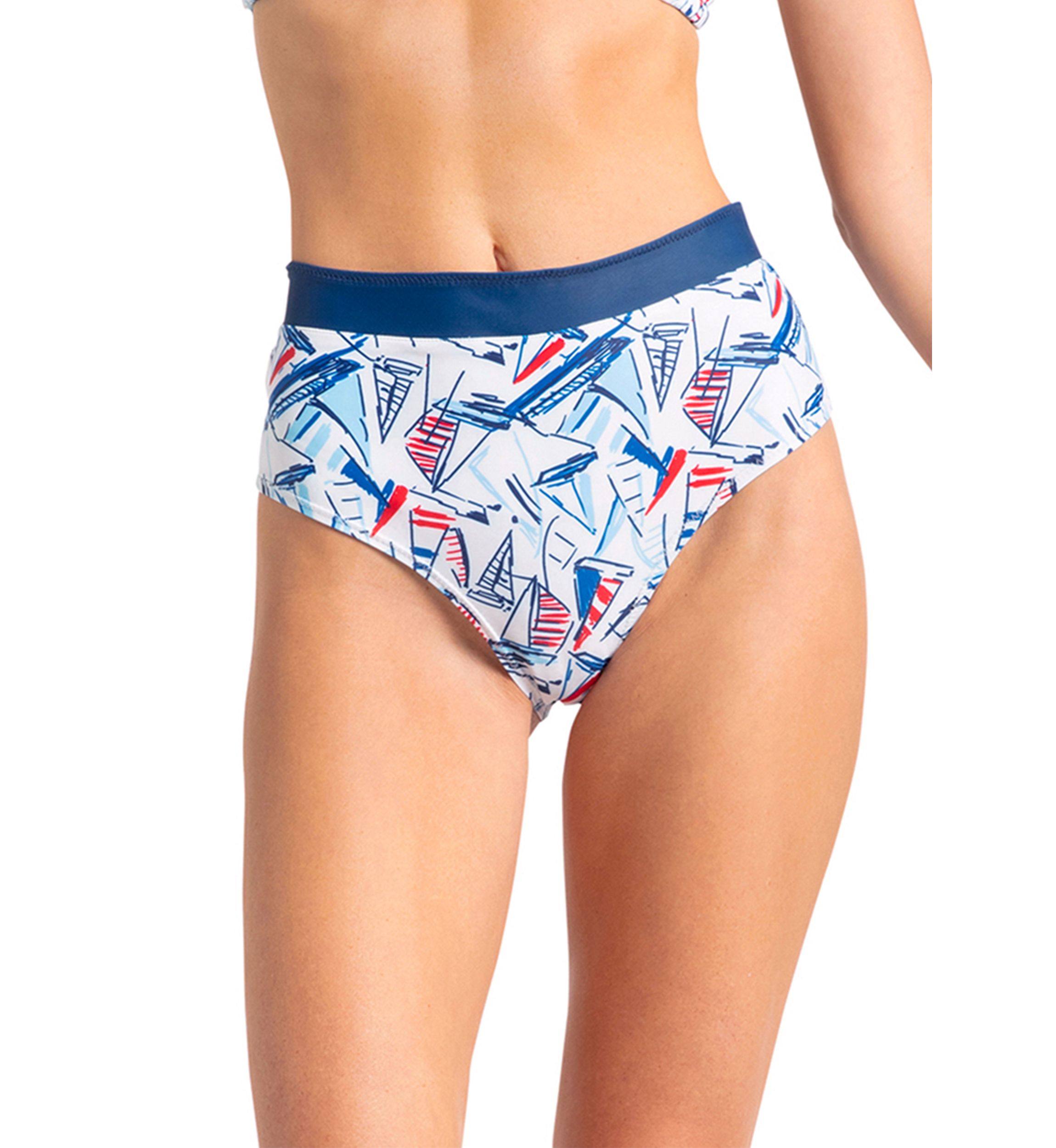 Nautical Reversible Bikini Bottoms
