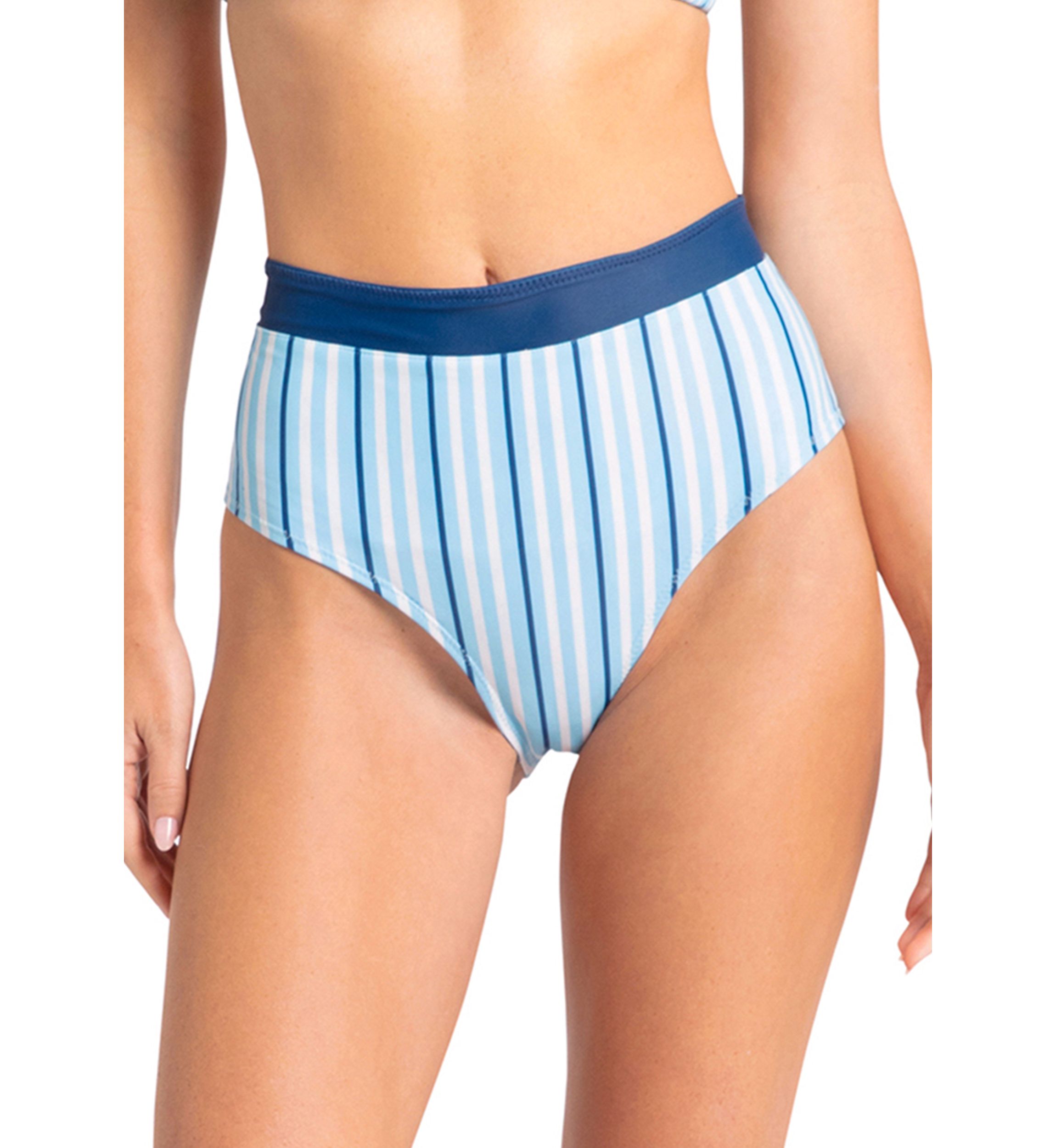 Nautical Reversible Bikini Bottoms
