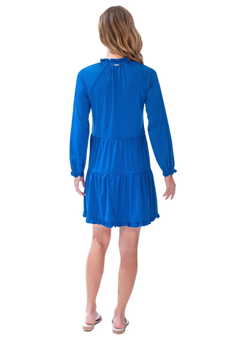 Womens Tiered Ruffle UPF 50 Dress