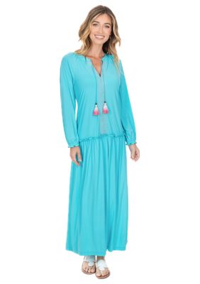Cabana Life Women's Tunic Maxi Dress | belk