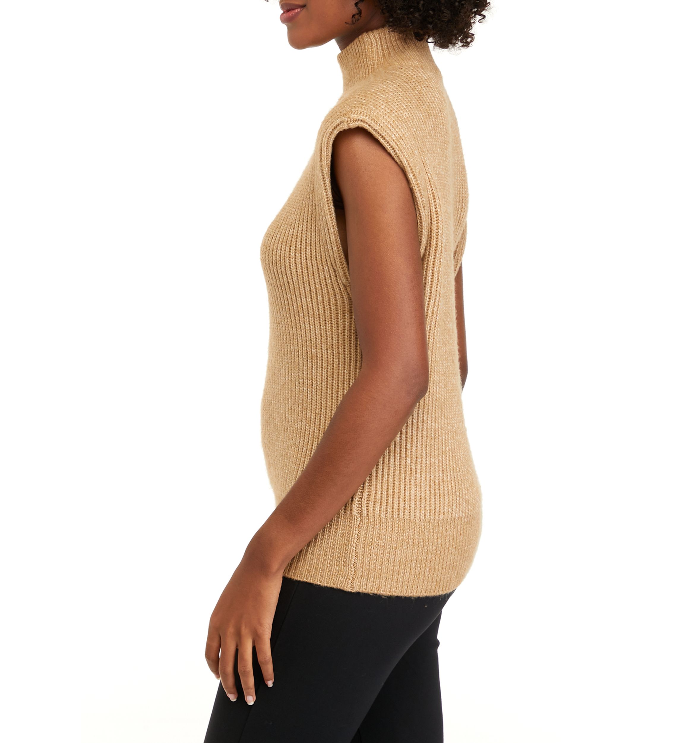 Womens Shoulder Pad Sweater