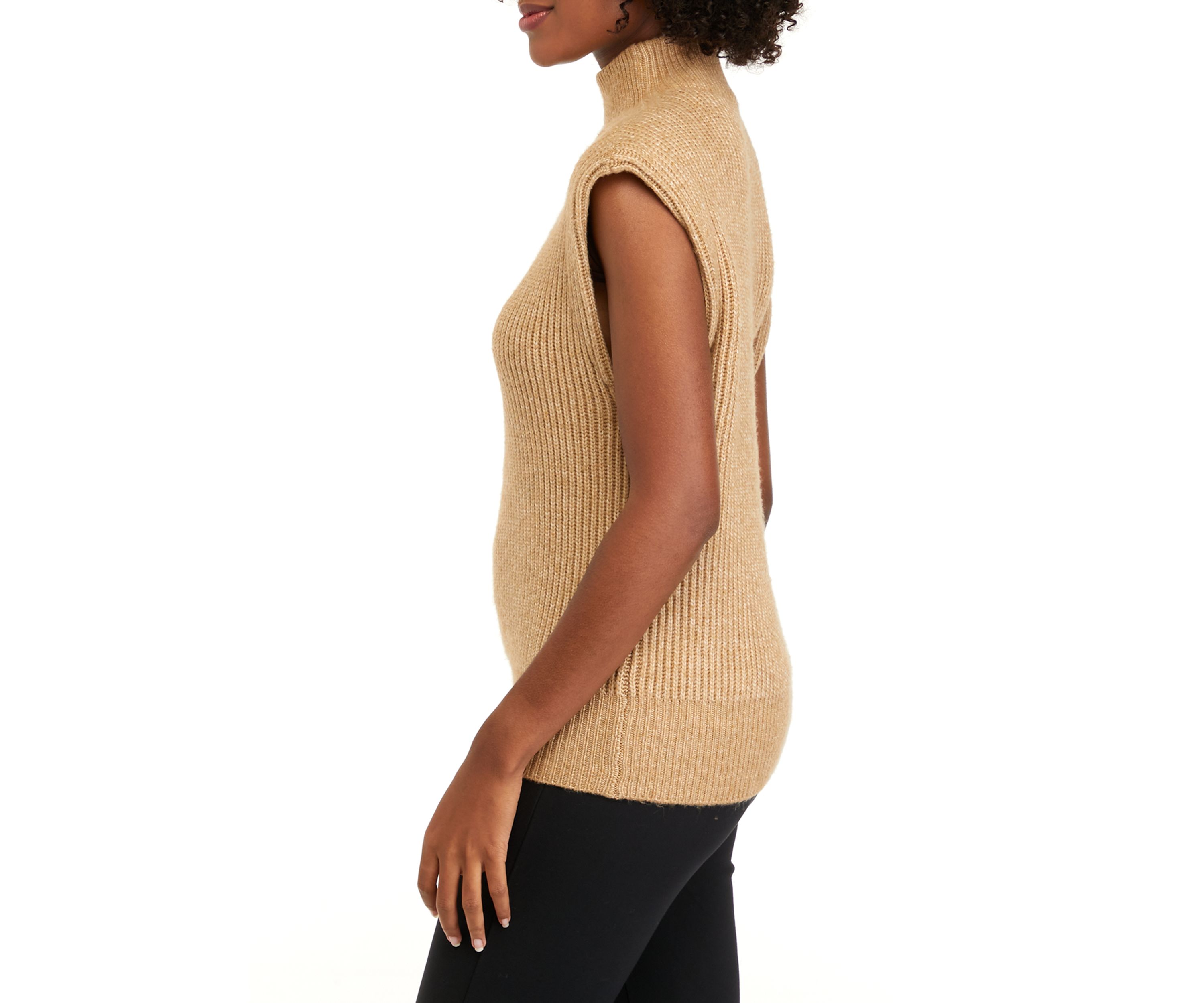Womens Shoulder Pad Sweater