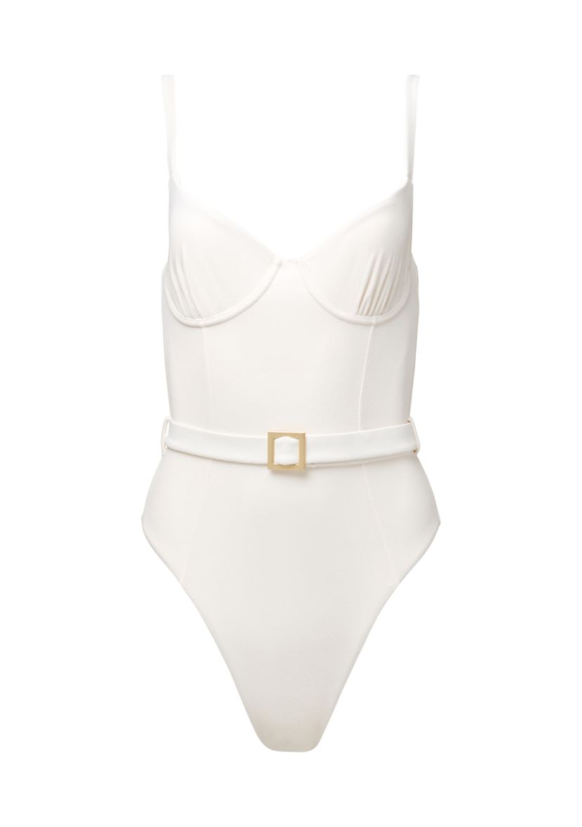 Underwire One Piece Swimsuit 