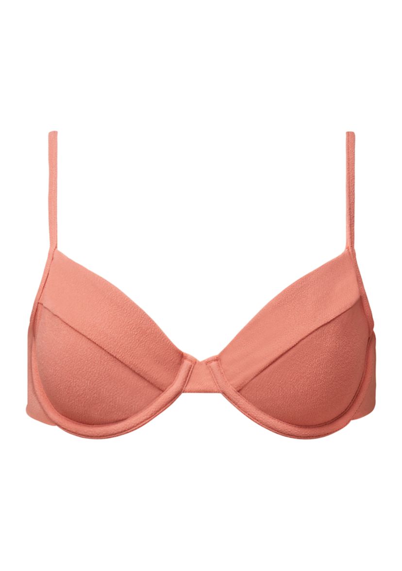 Full Coverage Underwire Bikini Swim Top