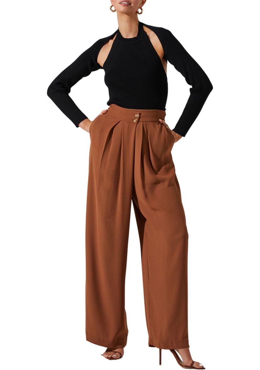 Womens High Rise Boyfriend Pants