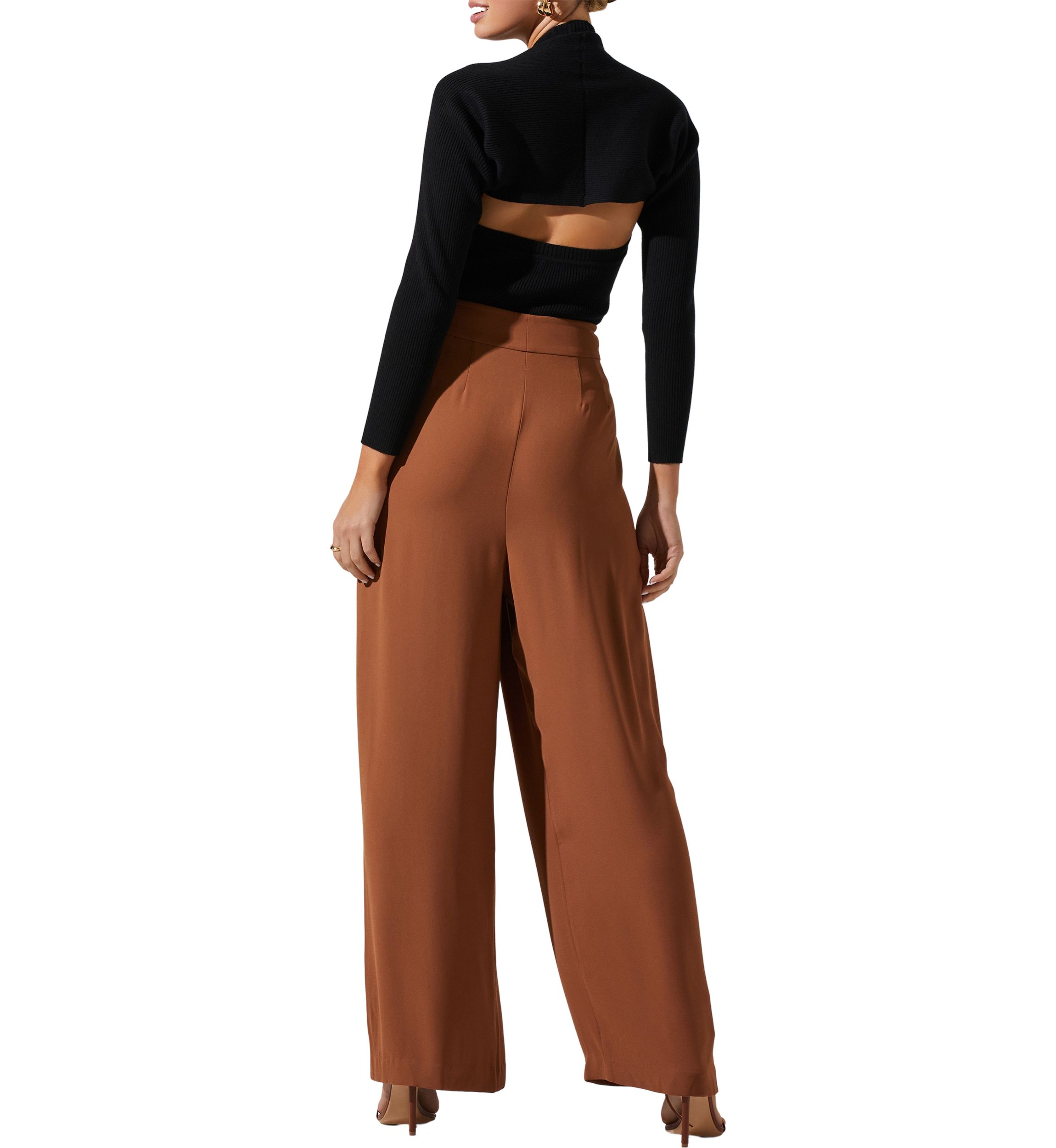 Womens High Rise Boyfriend Pants