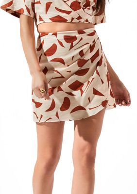 Women's Abstract Printed Skirt