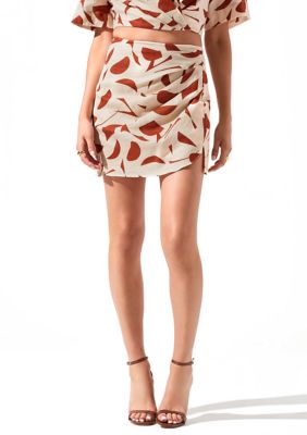 Women's Abstract Printed Skirt