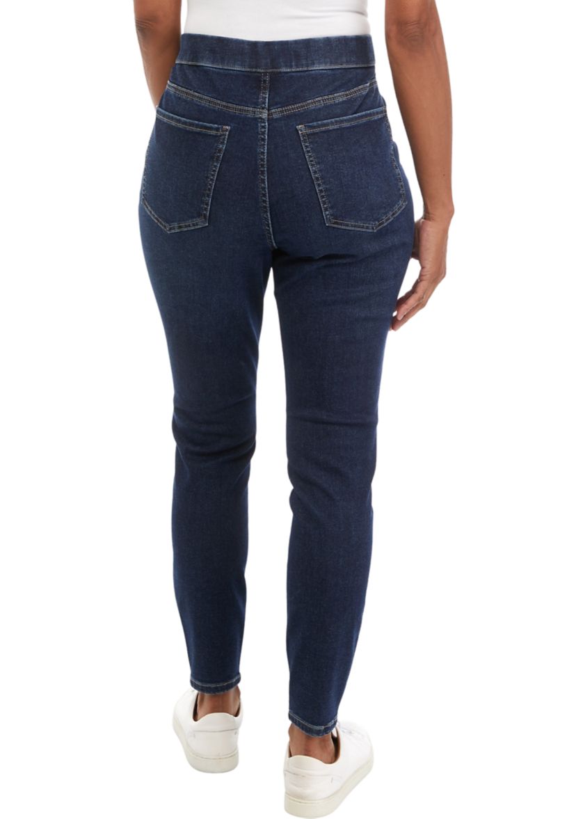 Womens High Rise Pull On Skinny Limitless Pants