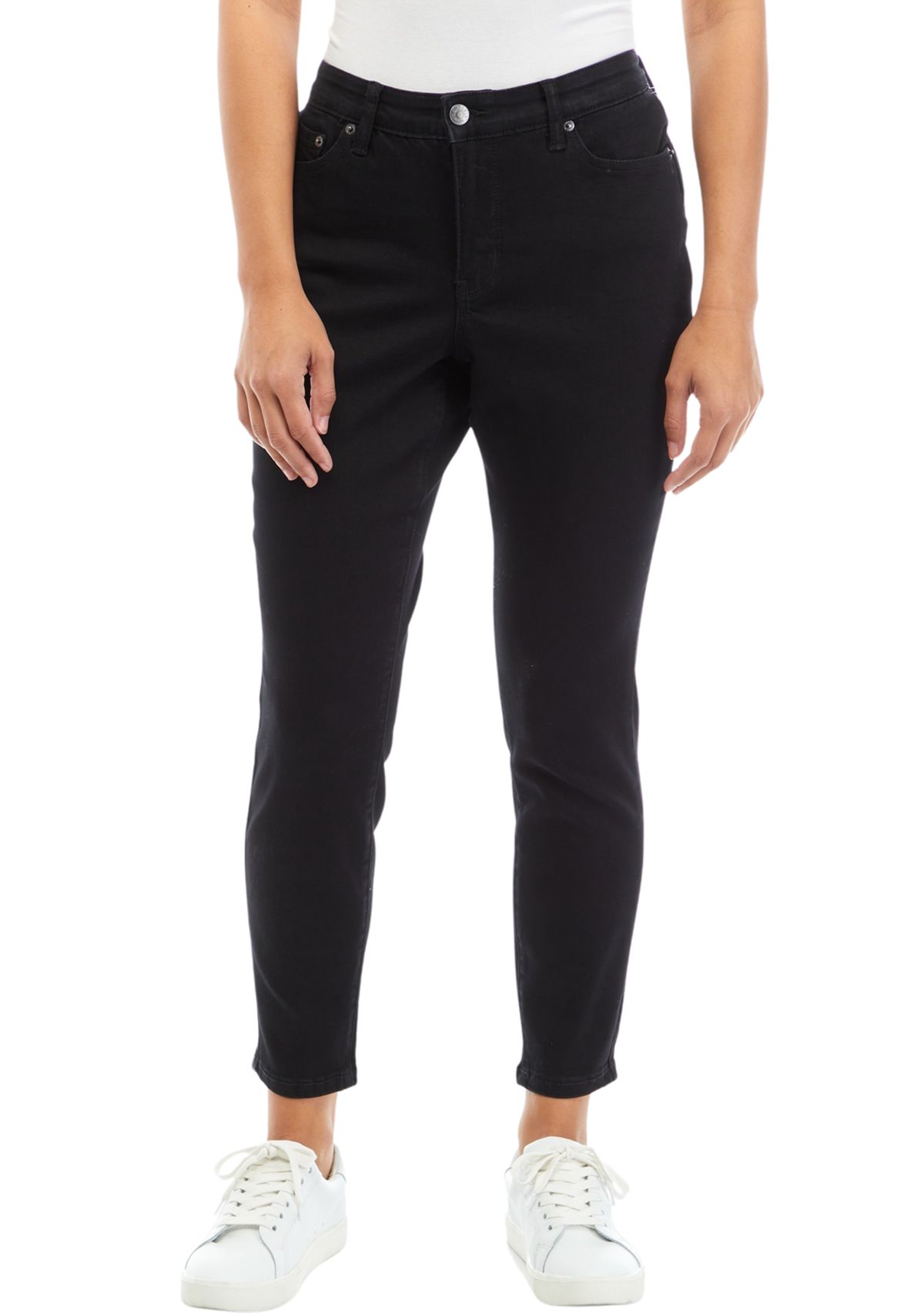 Petite 5 Pocket Skinny Jeans