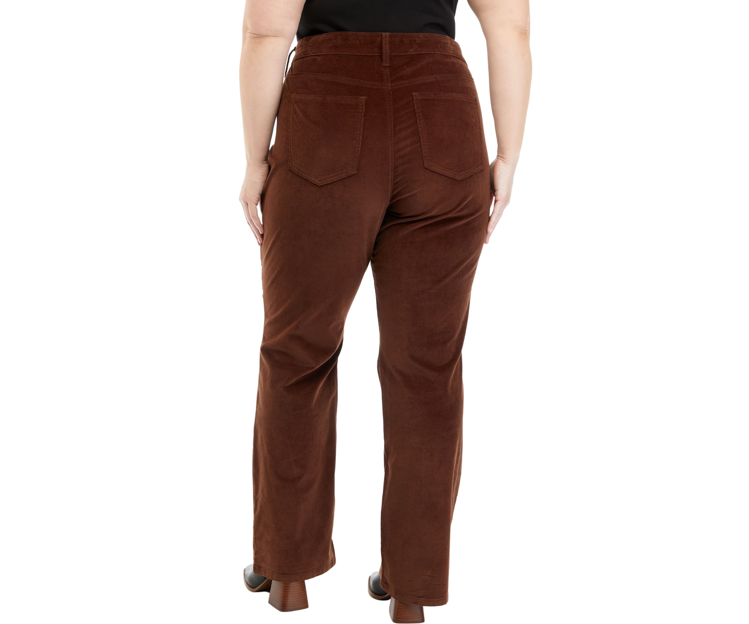 Plus Size Corduroy Bootcut Pants