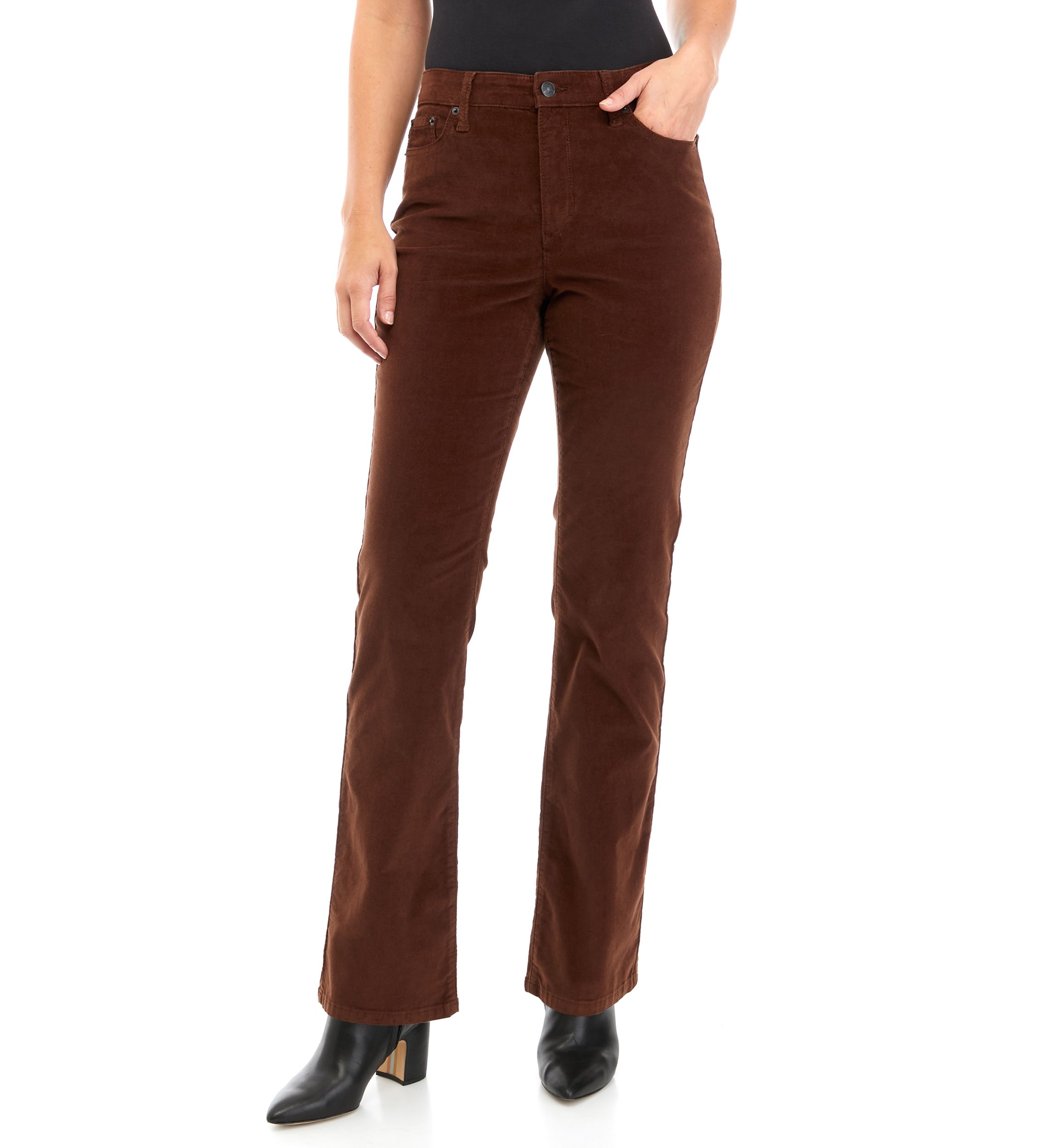 Womens Corduroy Bootcut Pants