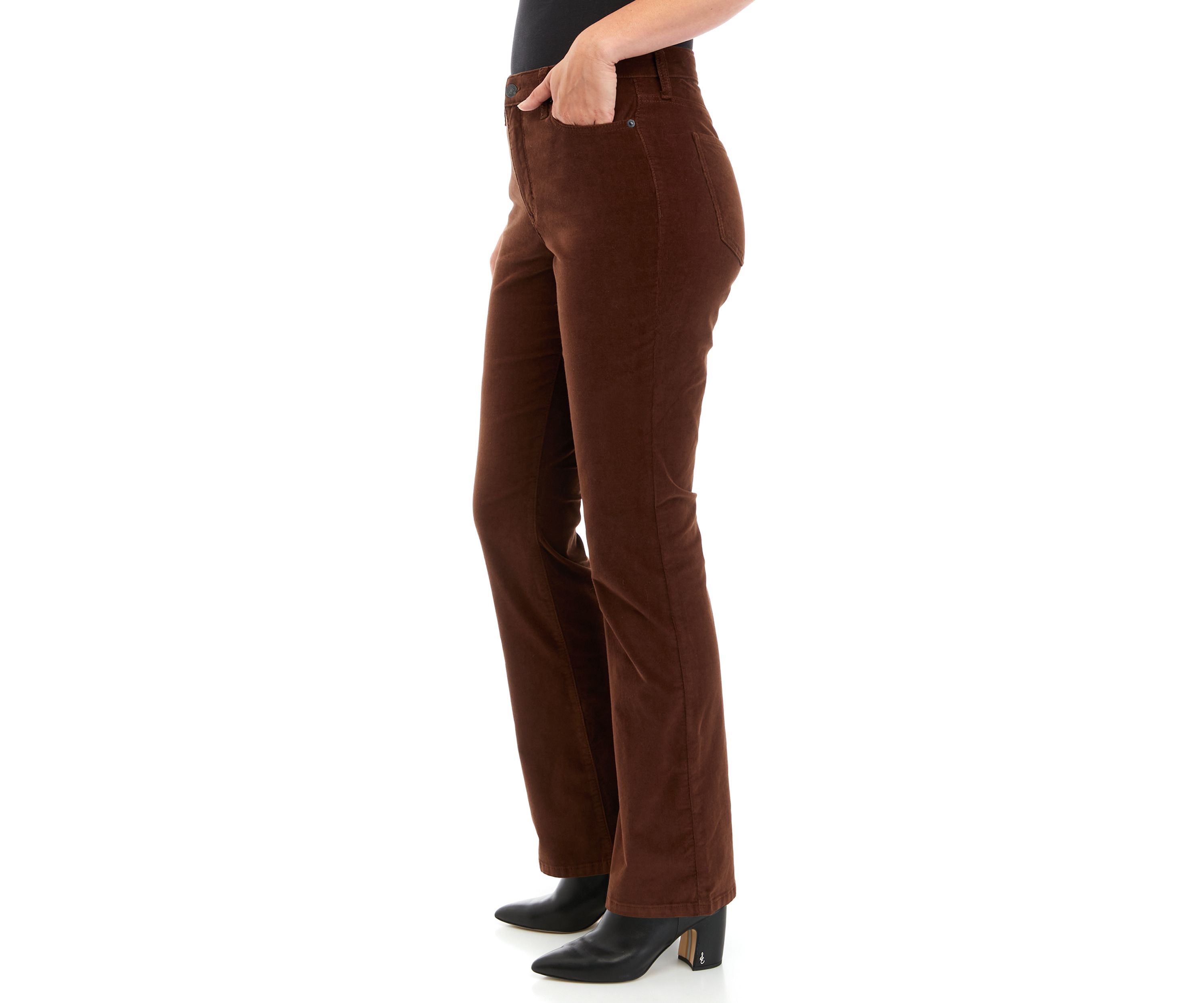 Womens Corduroy Bootcut Pants