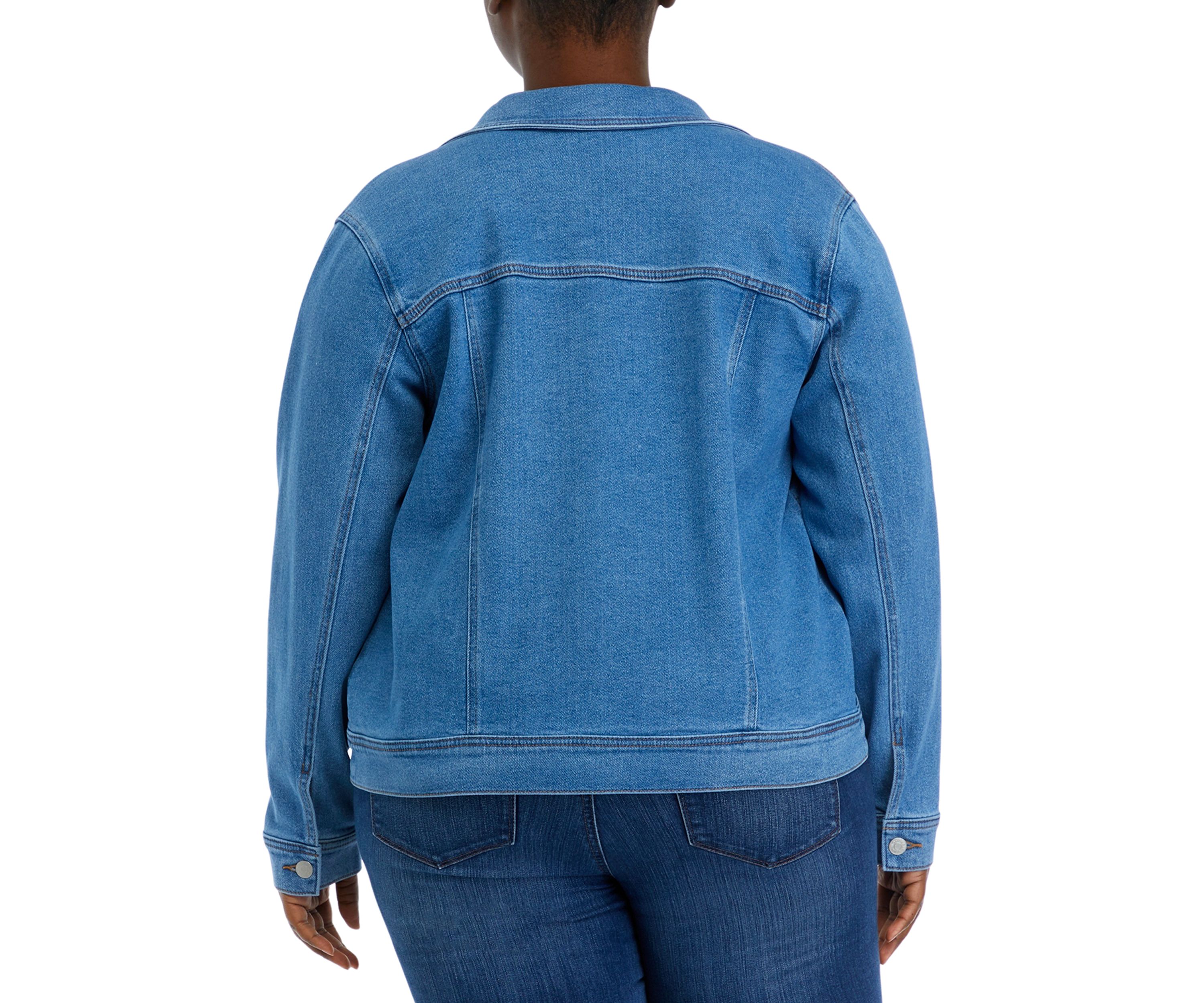 Plus Size Denim Jacket