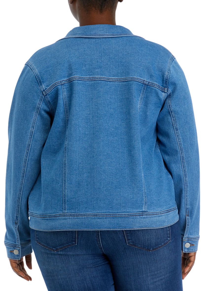 Plus Size Denim Jacket