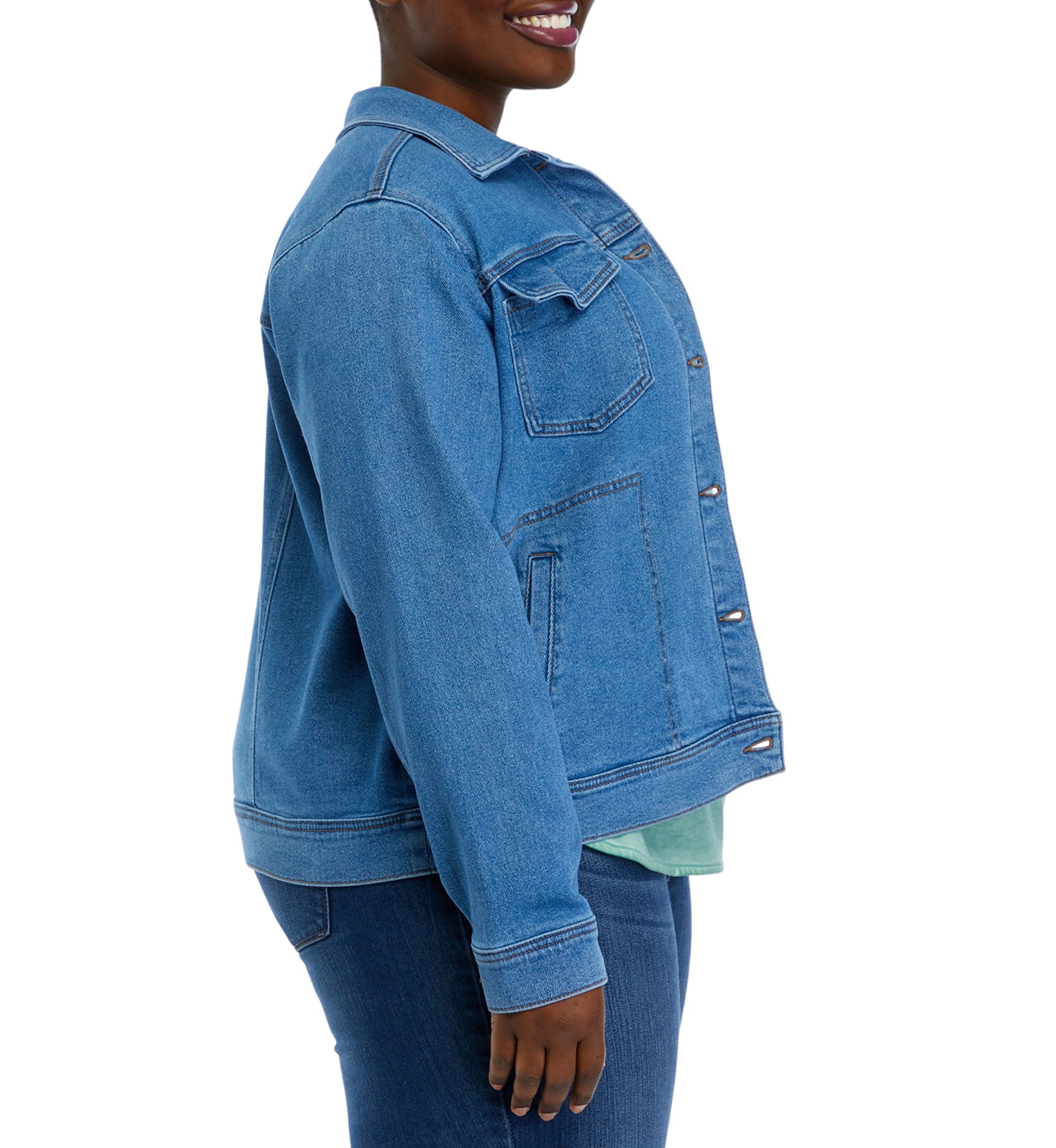 Plus Size Denim Jacket