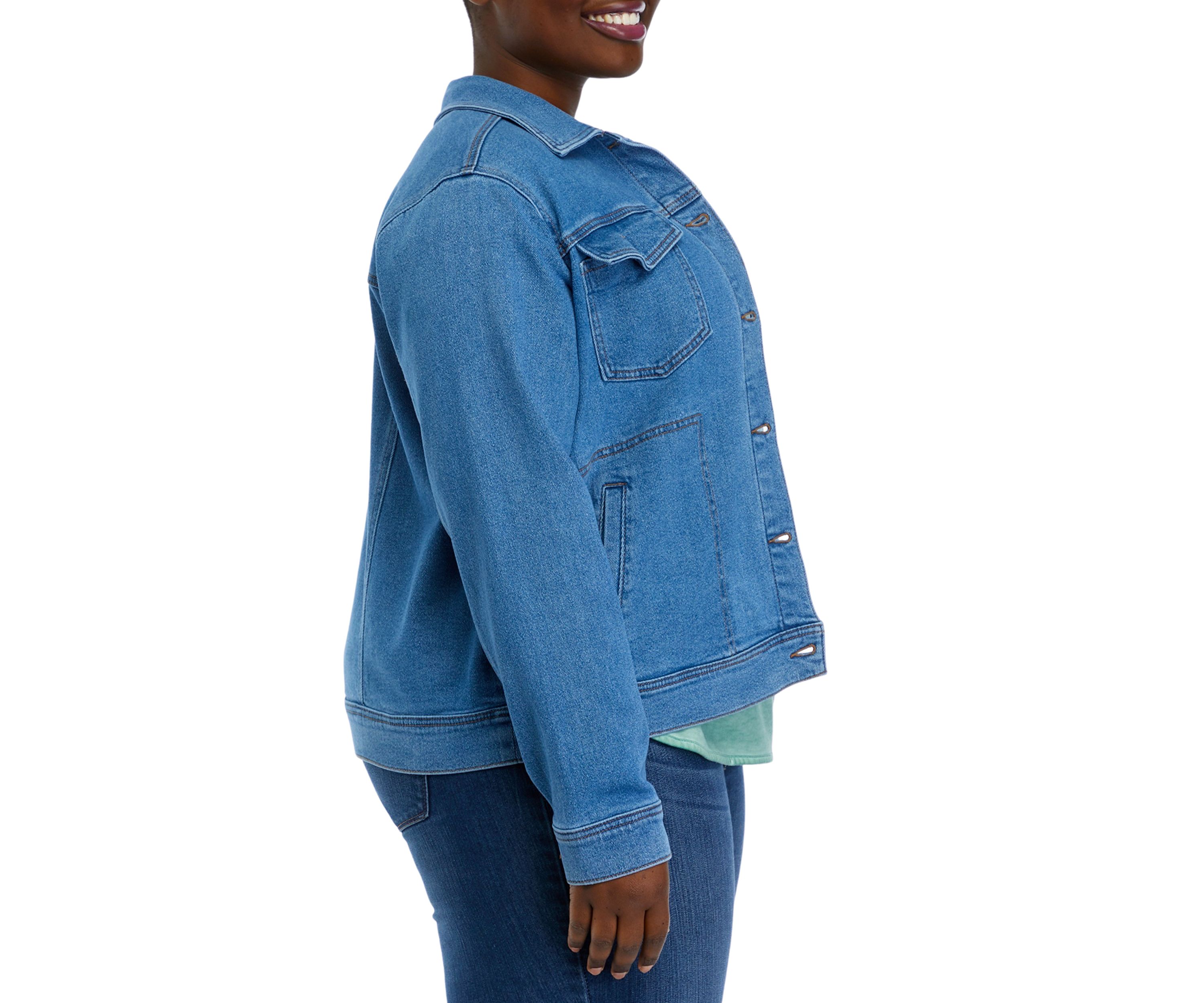 Plus Size Denim Jacket