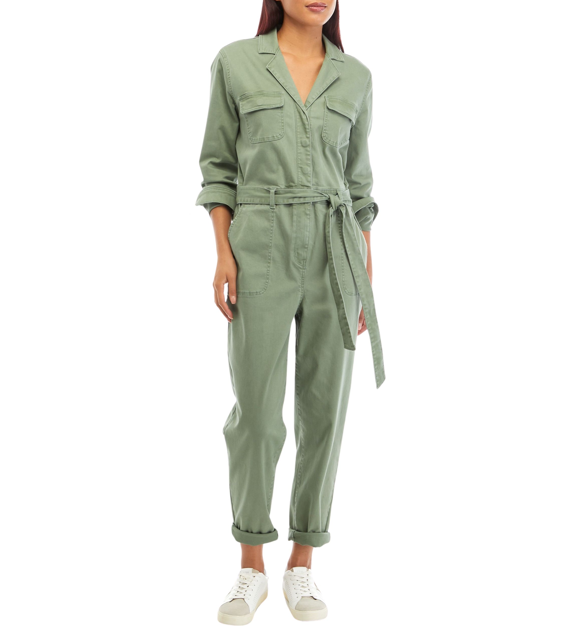 Womens Utility Jumpsuit
