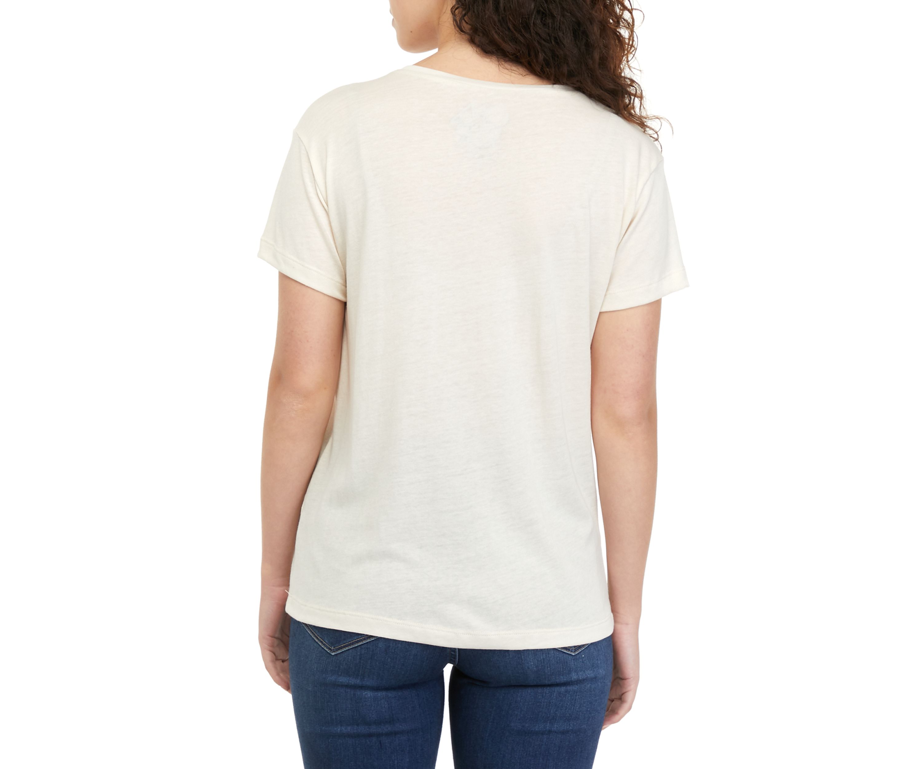 Womens Short Sleeve Bowie Graphic T-Shirt 