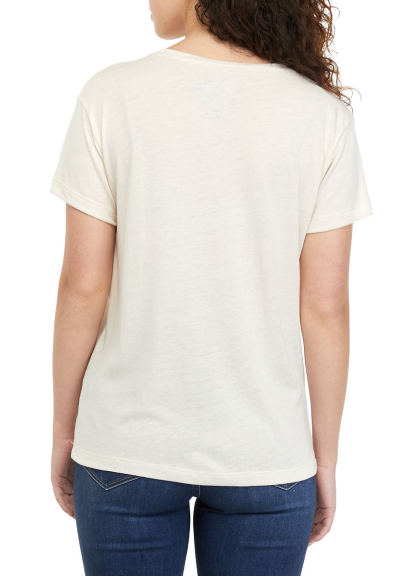 Womens Short Sleeve Bowie Graphic T-Shirt 
