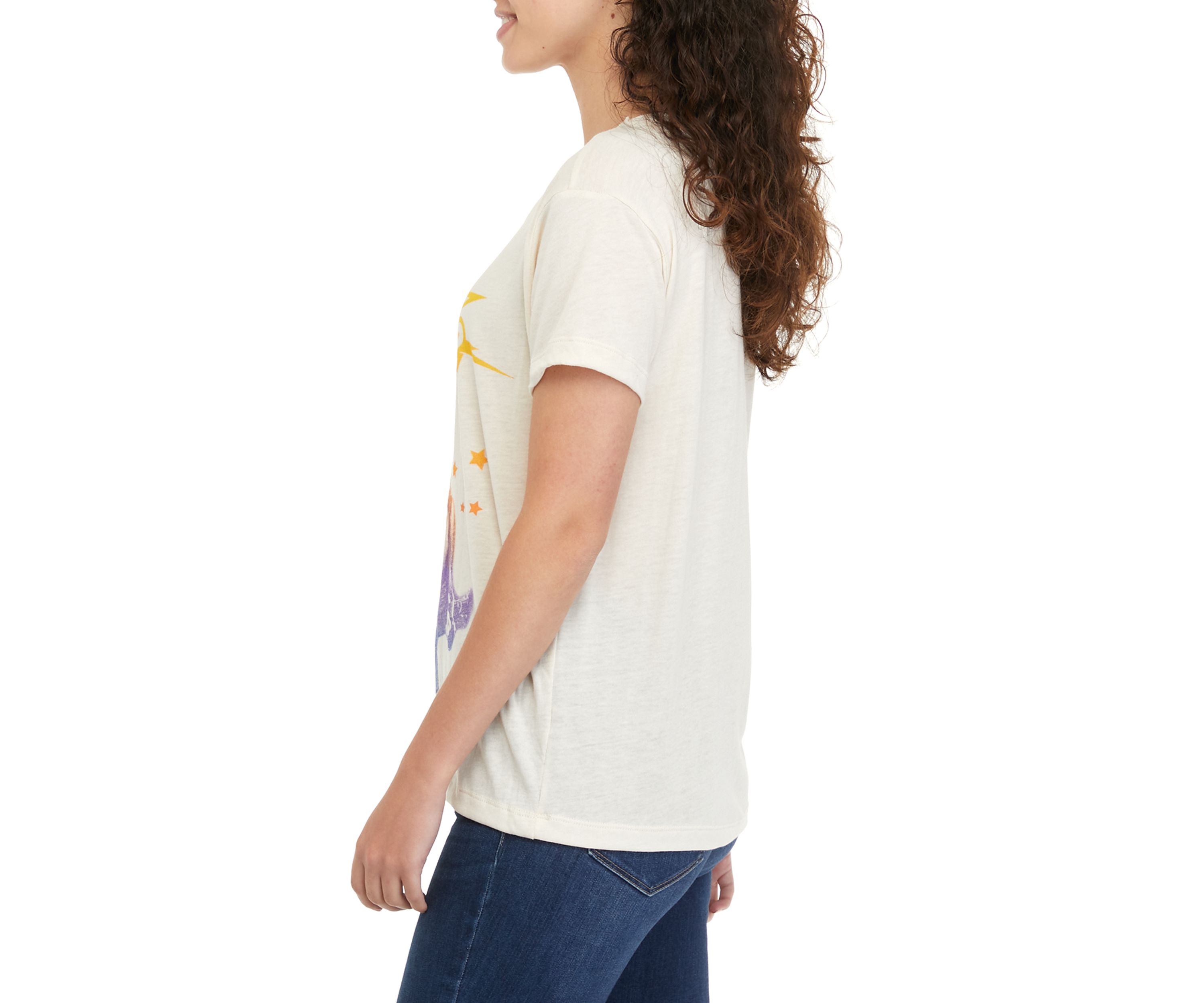 Womens Short Sleeve Bowie Graphic T-Shirt 