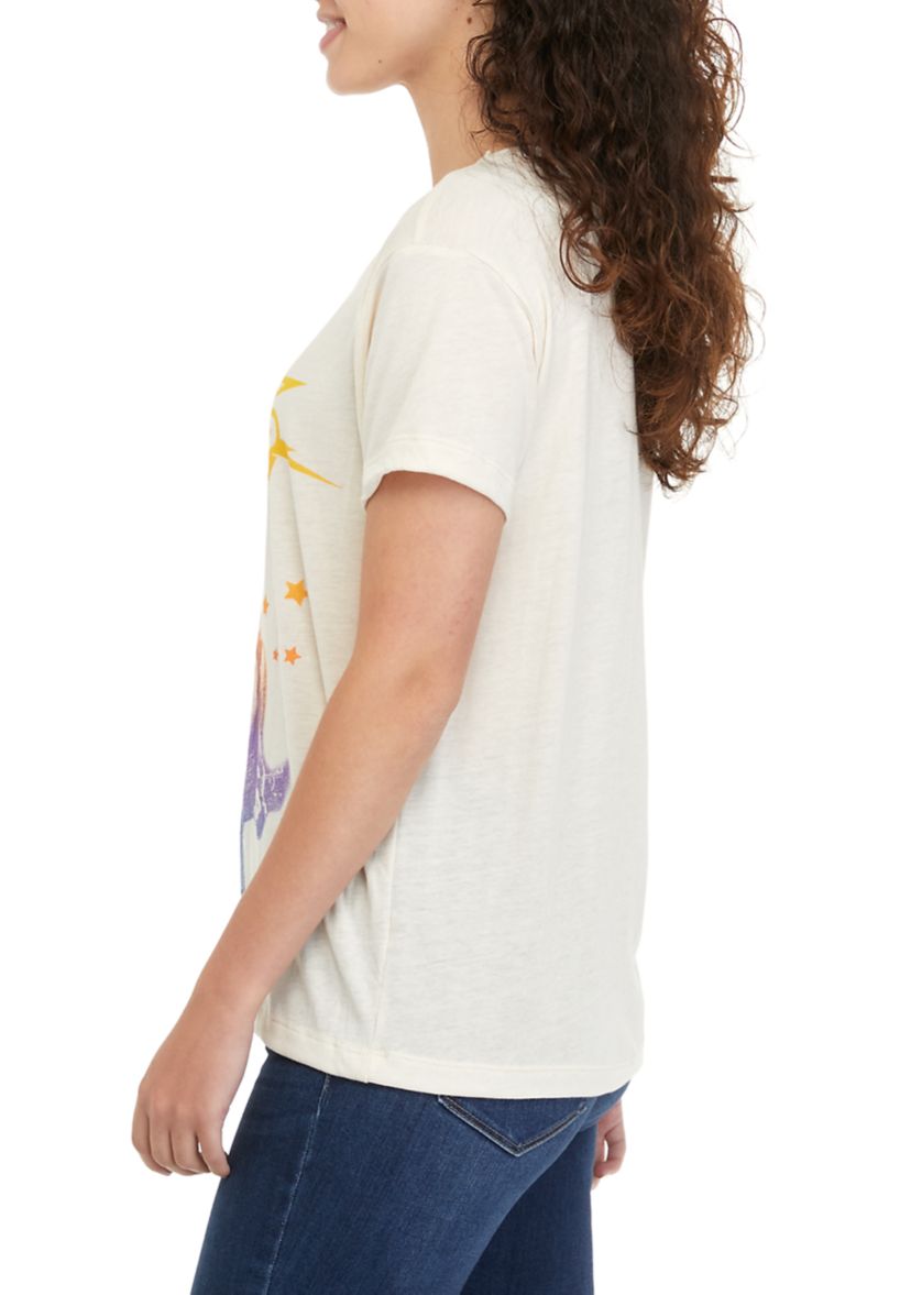 Womens Short Sleeve Bowie Graphic T-Shirt 