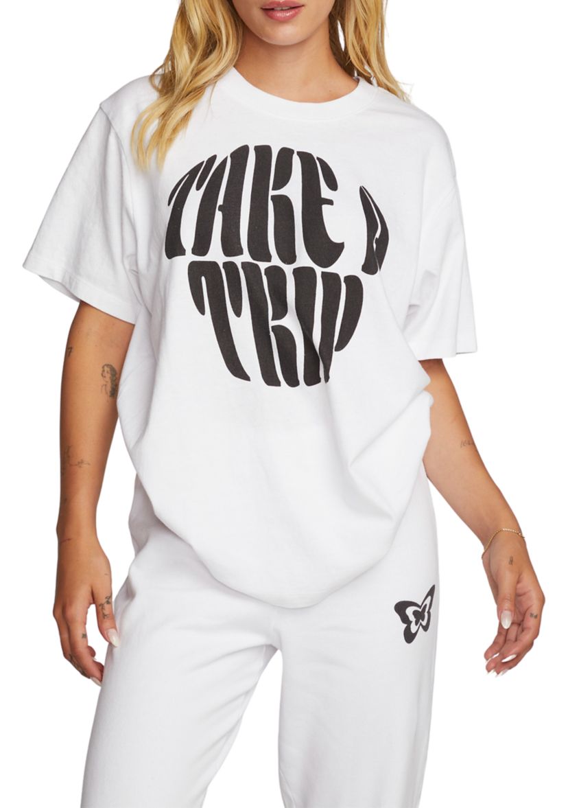 Womens Take a Trip Lennox Short Sleeve Crew Neck T-Shirt