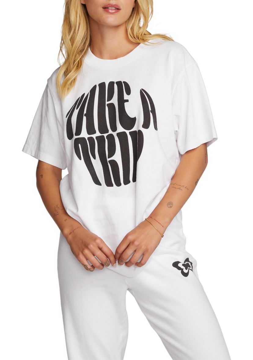 Womens Take a Trip Lennox Short Sleeve Crew Neck T-Shirt