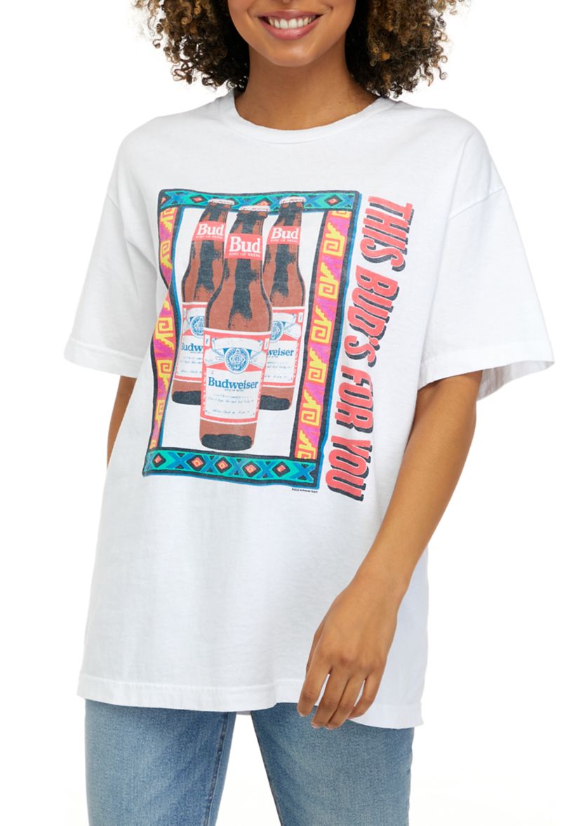 Womens Short Sleeve This Buds For You T-Shirt
