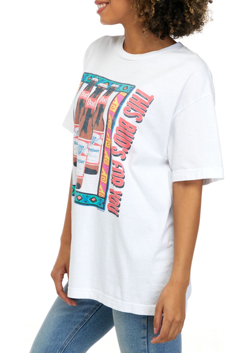 Womens Short Sleeve This Buds For You T-Shirt
