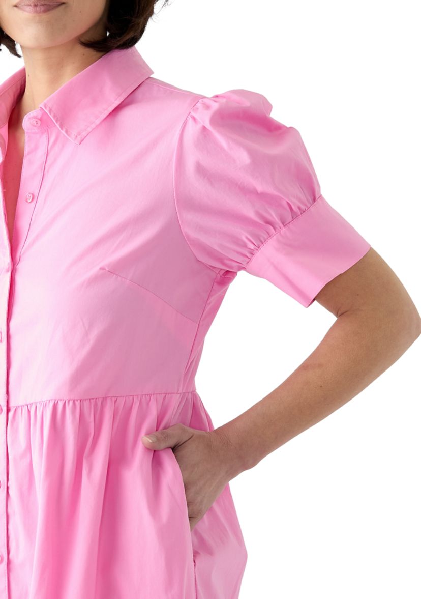 Petite Tiered Midi Dress