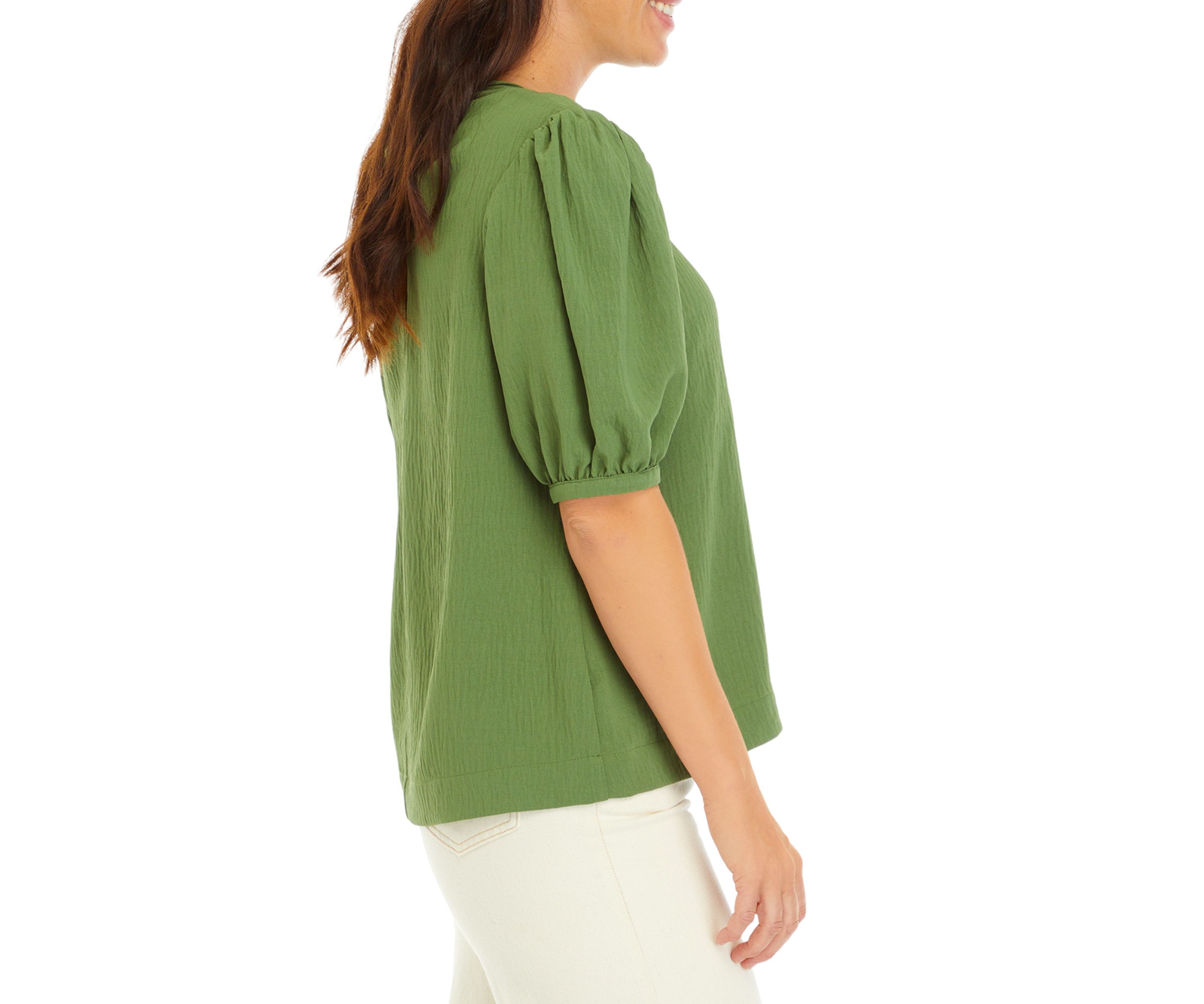 Womens Drapey Knot Back Top