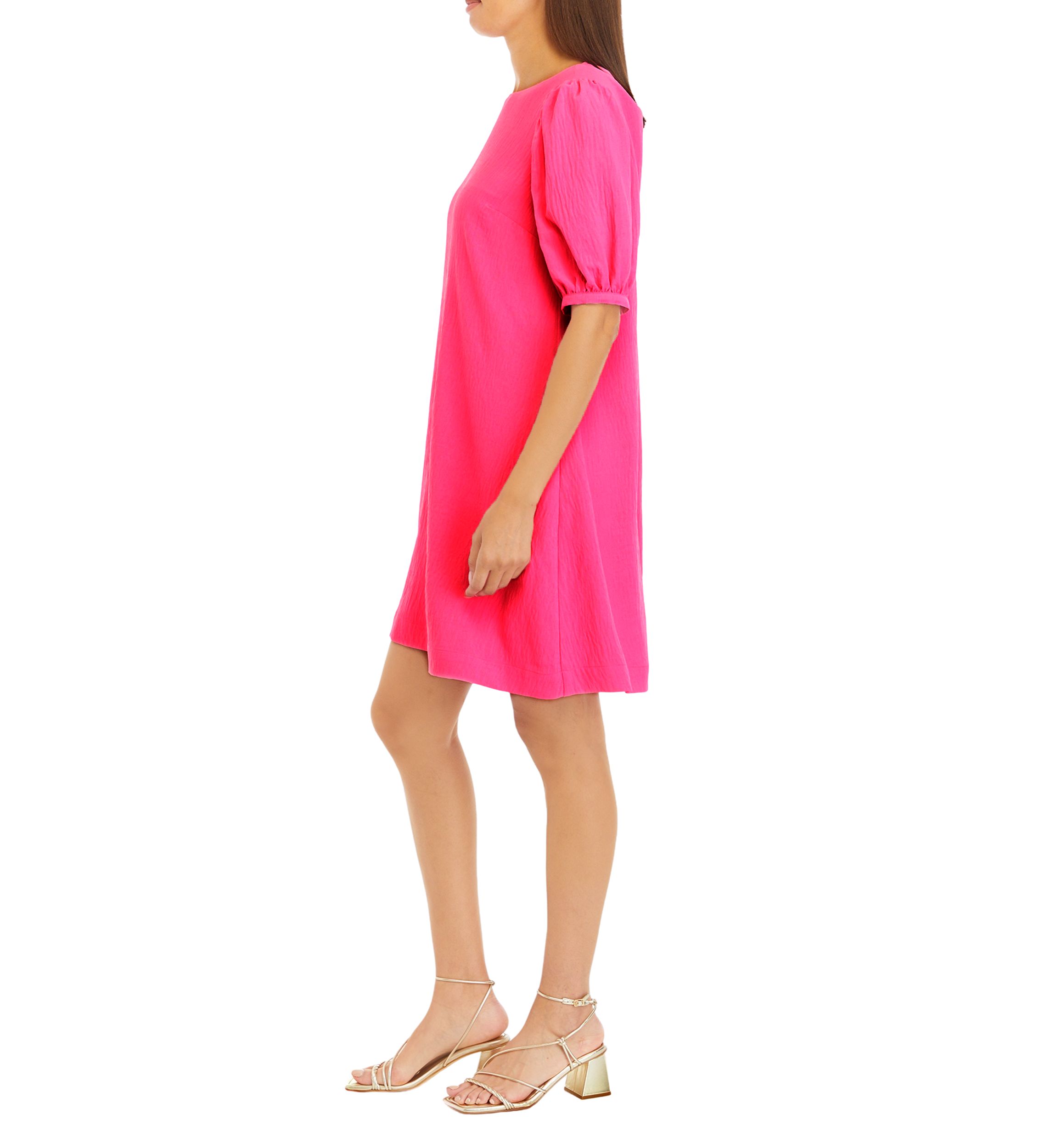 Womens Drapey Knot Back Dress