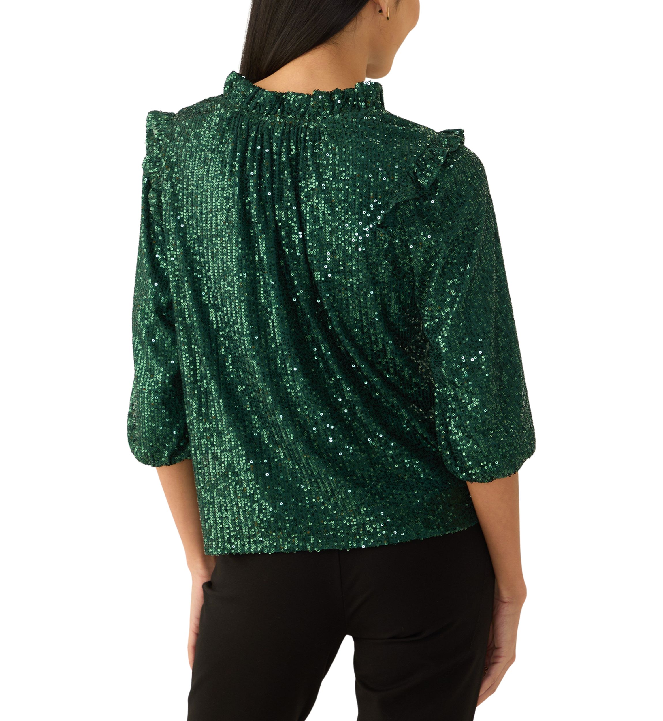 Petite Sequin Top 